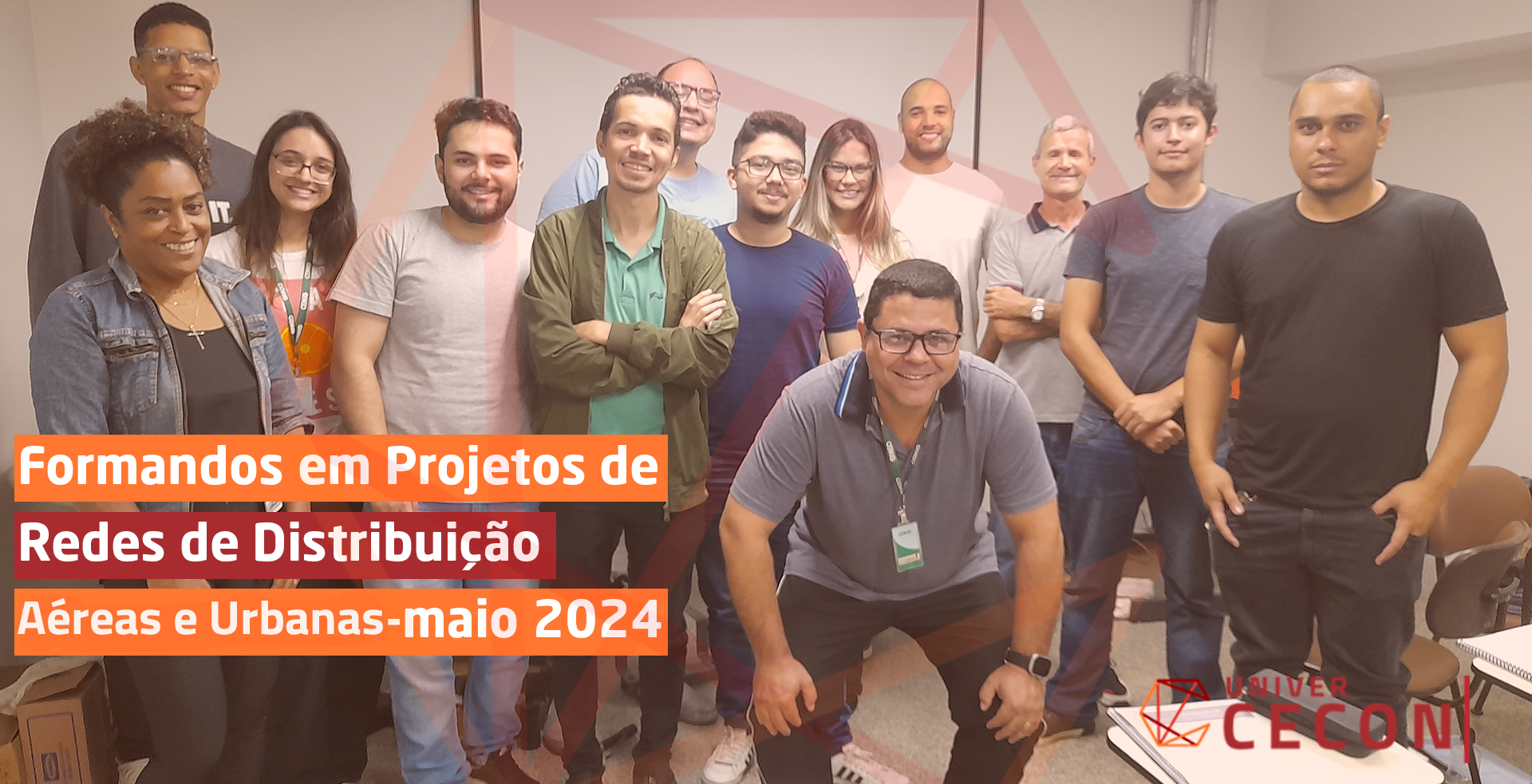Formandos em Projetos de Redes de Distribuição Aéreas Urbanas - Maio 2024